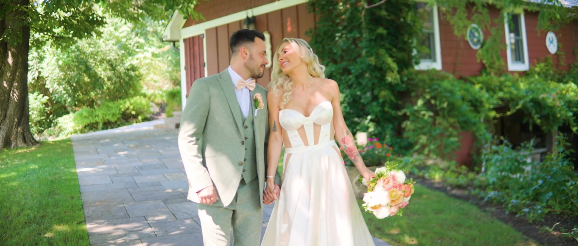 Crossed Keys Estate Wedding Video // Michael & Tatyana -