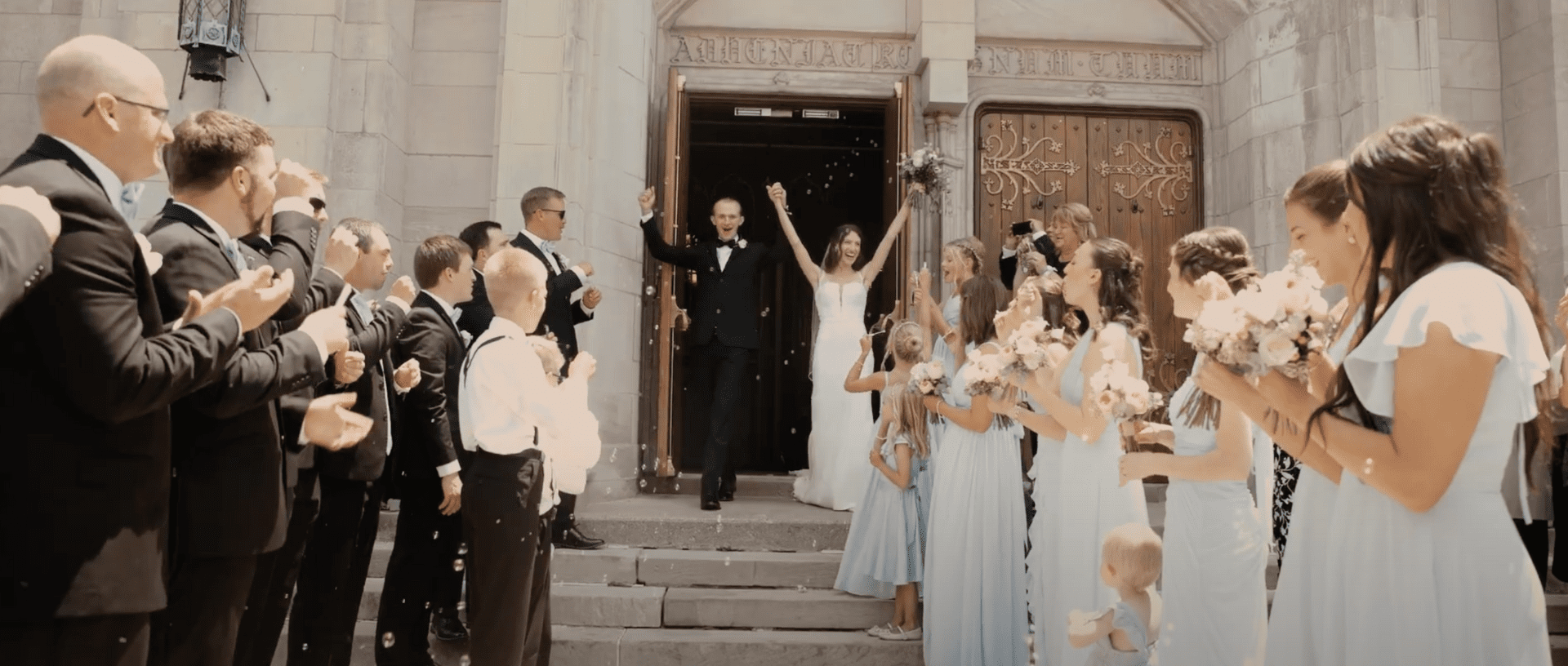 St. Cecilia Catholic Church & Drees Pavilion Wedding Video // Nicole & Adam -