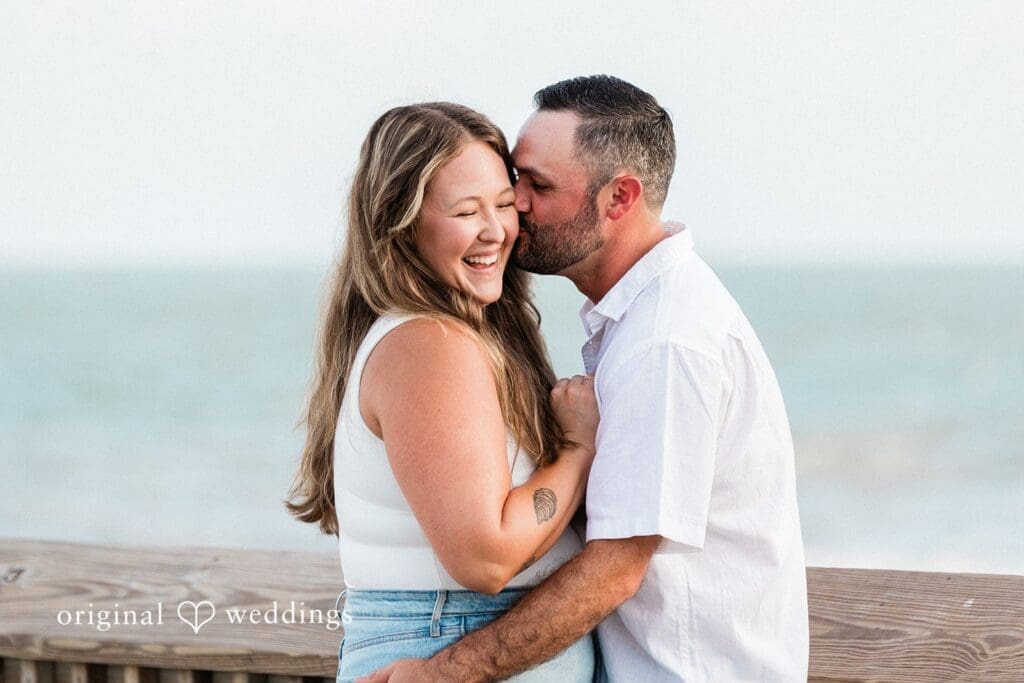 Alex + Courtney Folly Beach Engagement // Alex & Courtney -