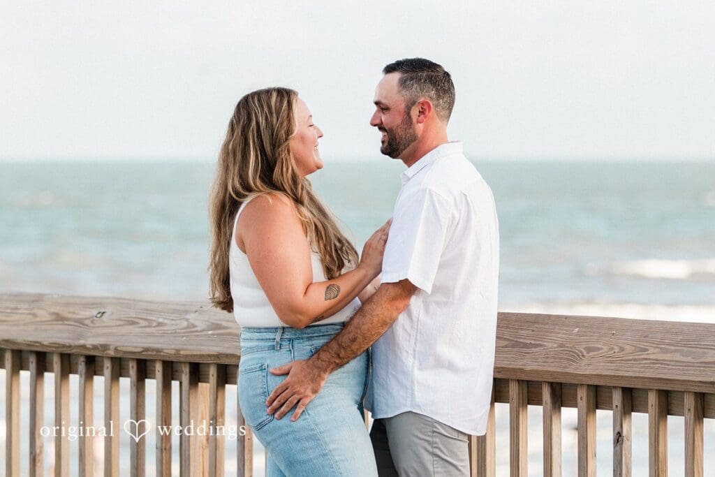 Alex + Courtney Folly Beach Engagement // Alex & Courtney -