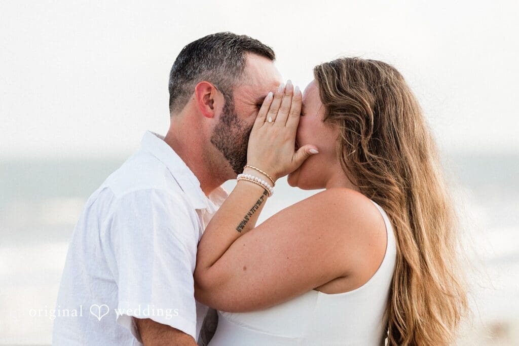 Alex + Courtney Folly Beach Engagement // Alex & Courtney -