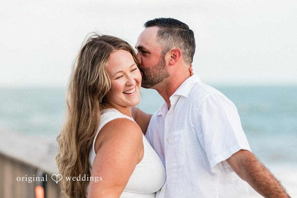 Alex + Courtney Folly Beach Engagement // Alex & Courtney -