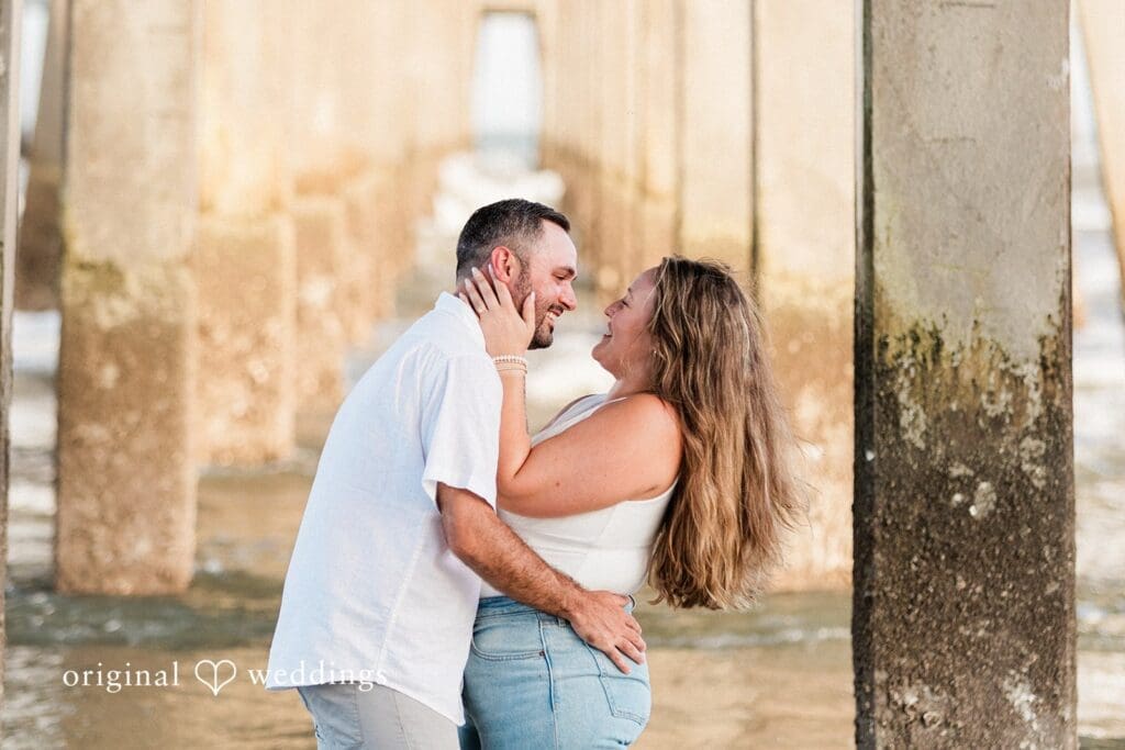 Alex + Courtney Folly Beach Engagement // Alex & Courtney -