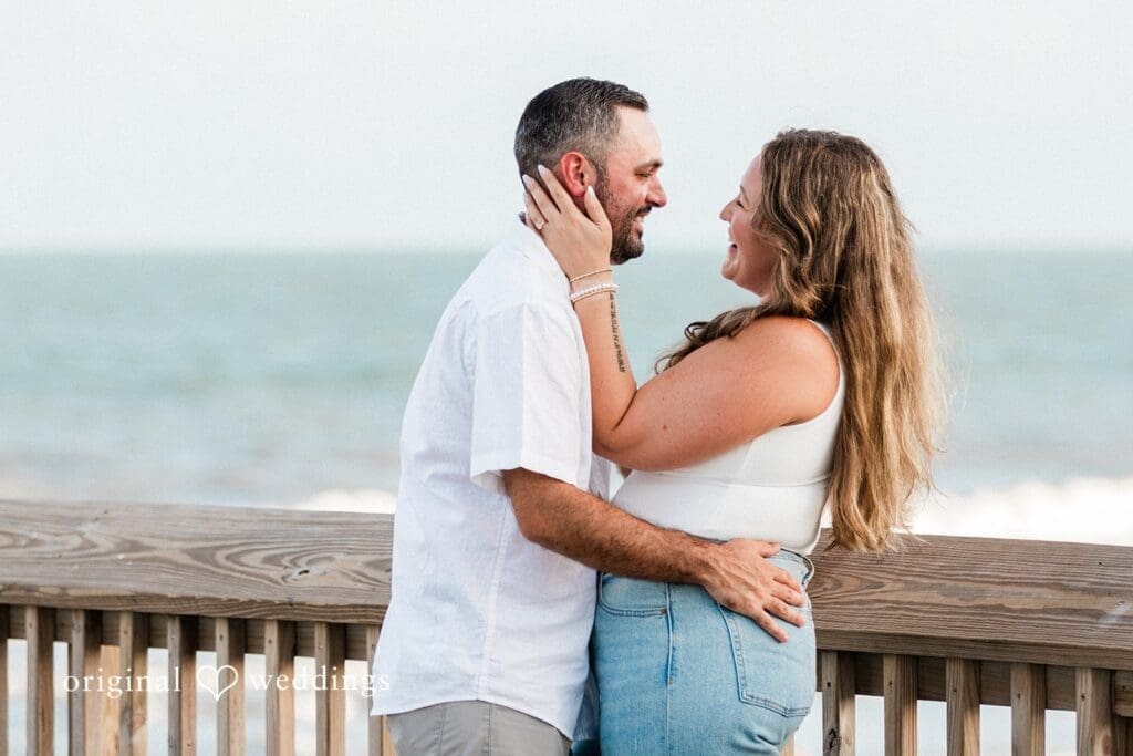 Alex + Courtney Folly Beach Engagement // Alex & Courtney -