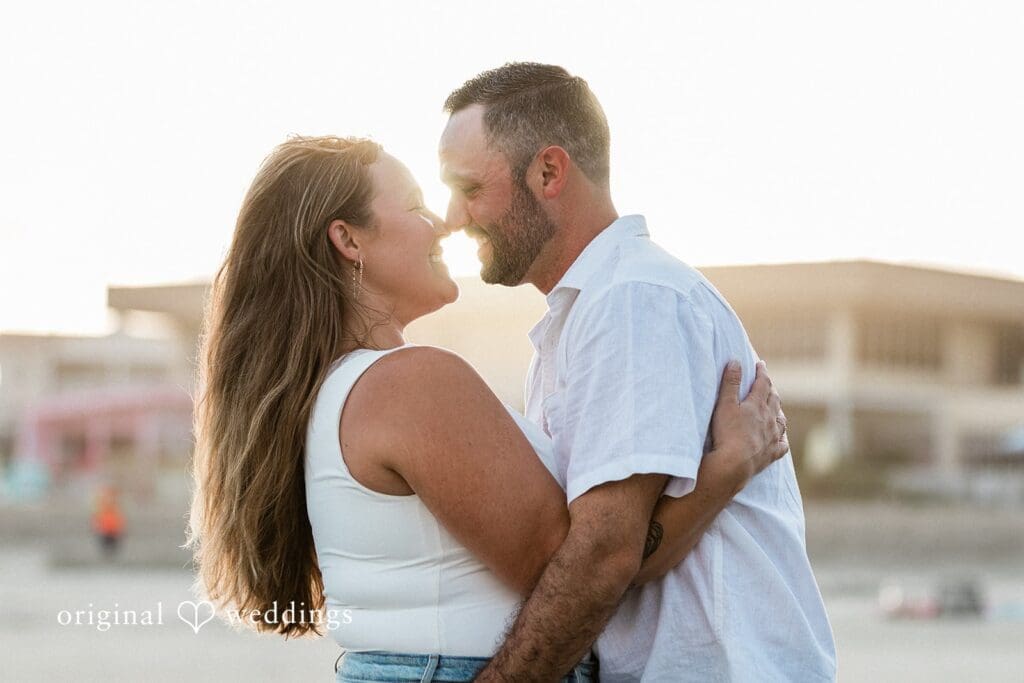 Alex + Courtney Folly Beach Engagement // Alex & Courtney -