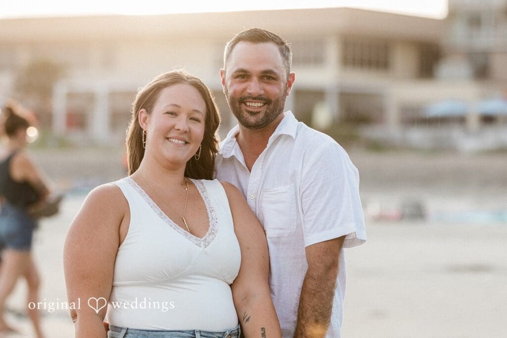 Alex + Courtney Folly Beach Engagement // Alex & Courtney -