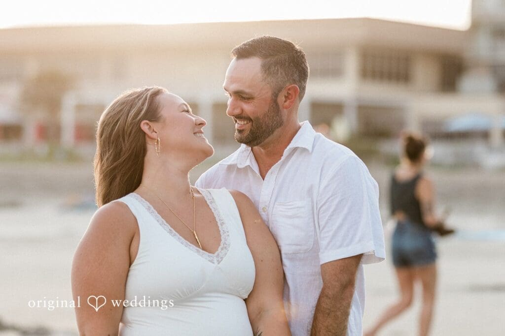 Alex + Courtney Folly Beach Engagement // Alex & Courtney -