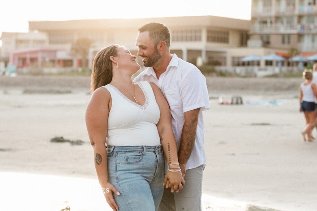 Alex + Courtney Folly Beach Engagement // Alex & Courtney -