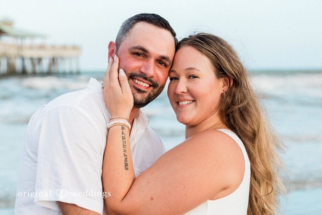 Alex + Courtney Folly Beach Engagement // Alex & Courtney -