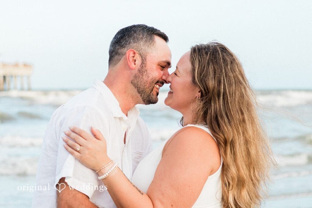 Alex + Courtney Folly Beach Engagement // Alex & Courtney -