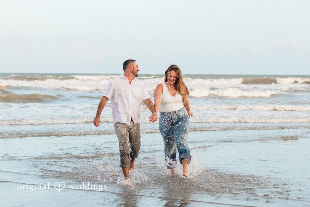 Alex + Courtney Folly Beach Engagement // Alex & Courtney -
