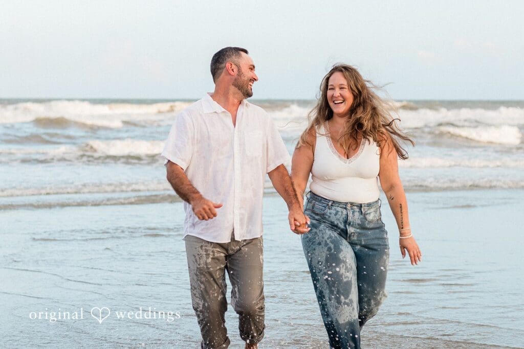 Alex + Courtney Folly Beach Engagement // Alex & Courtney -