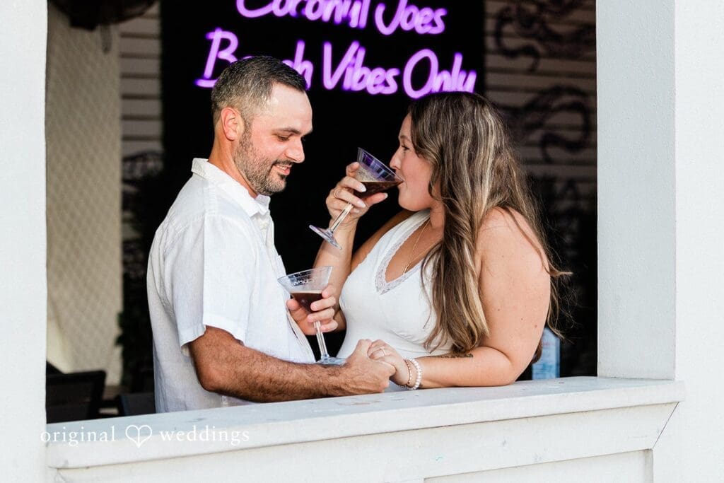 Alex + Courtney Folly Beach Engagement // Alex & Courtney -