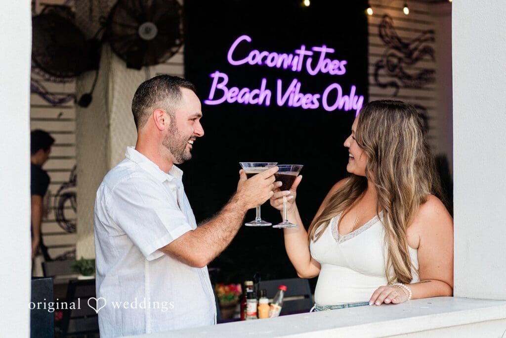 Alex + Courtney Folly Beach Engagement // Alex & Courtney -