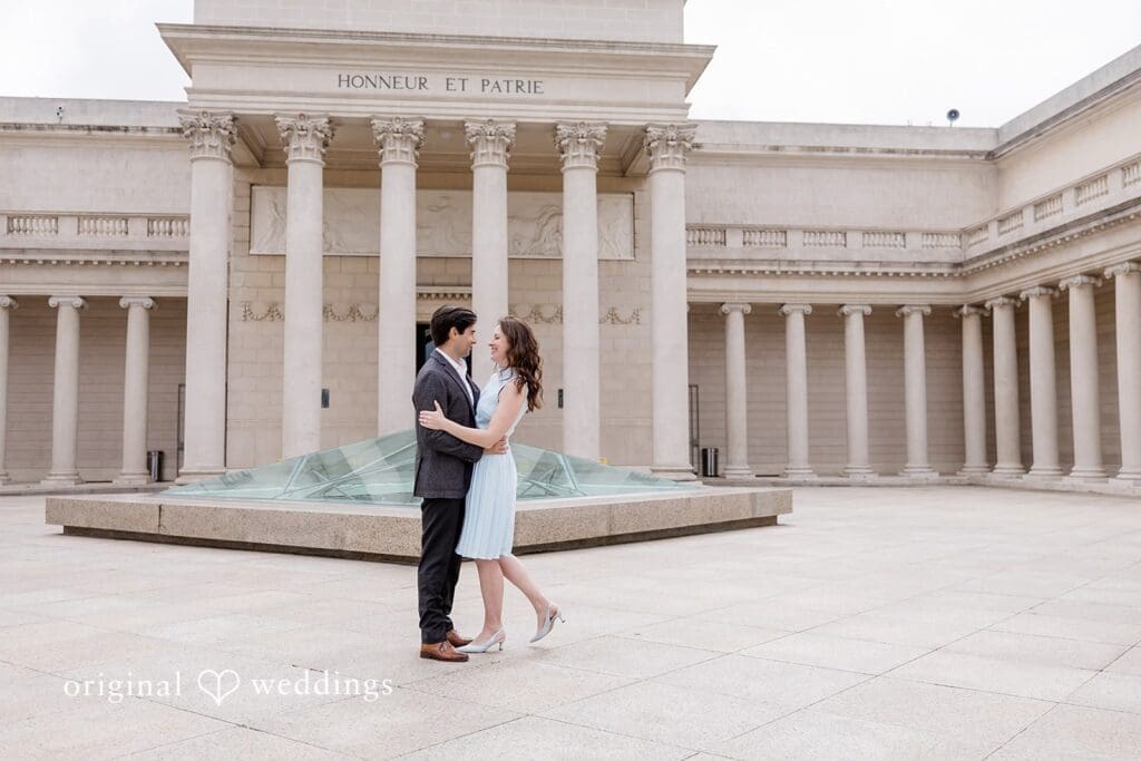 Legion of Honor engagement photography by San Francisco Wedding Photography & Videography, one of the 24 Best Places for Engagement Photos in San Francisco