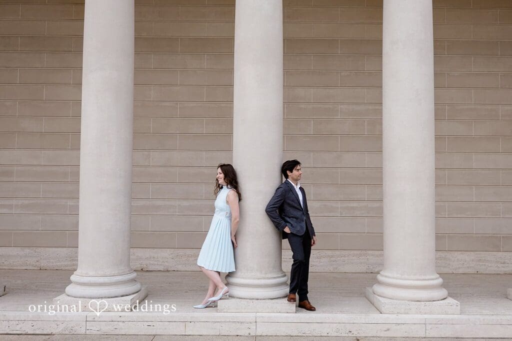 Legion of Honor engagement photography by San Francisco Wedding Photography & Videography, one of the 24 Best Places for Engagement Photos in San Francisco