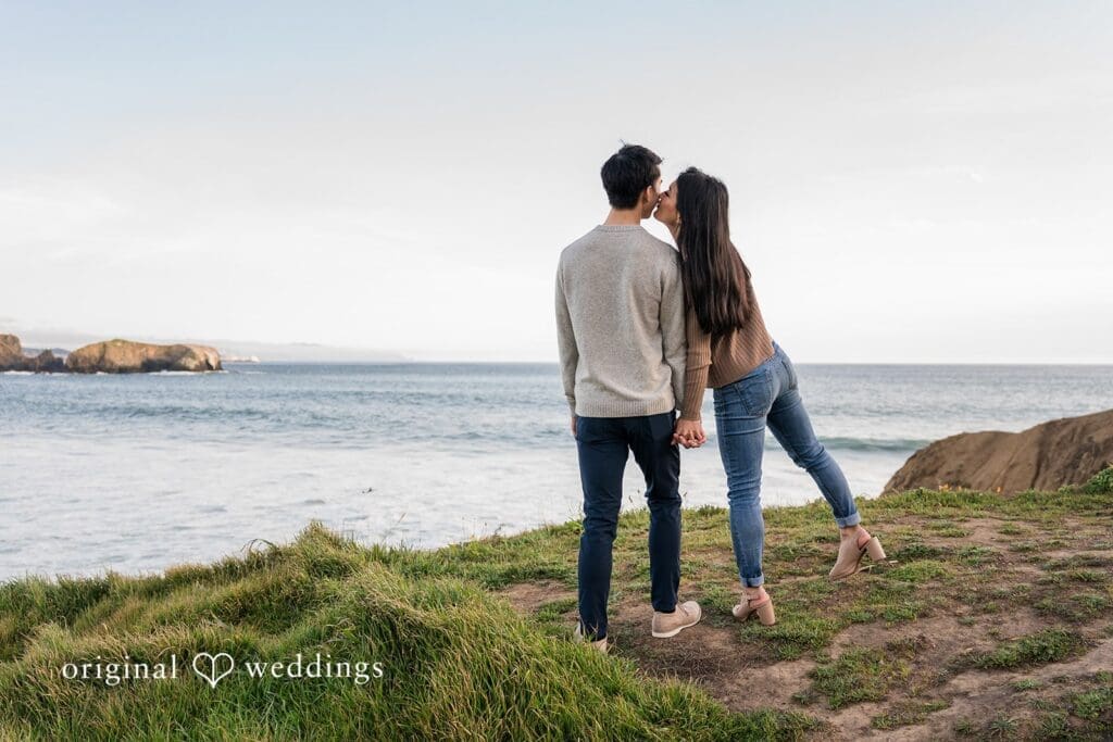 Marin Headlands - Rodeo Beach Engagement Photography by San Francisco Wedding Photography & Videography