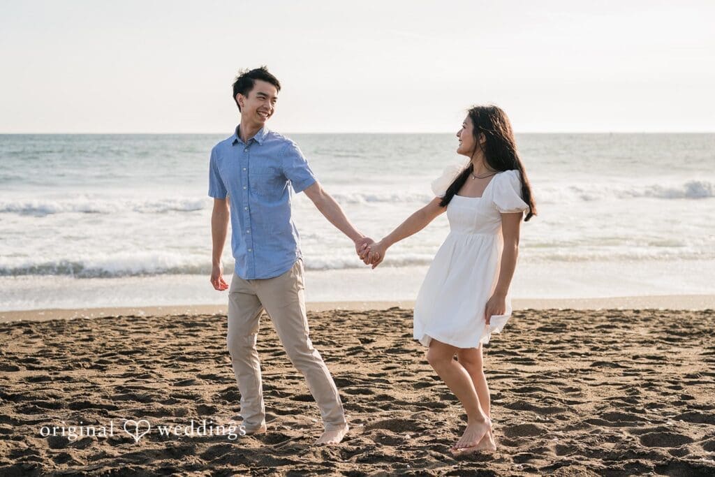 Marin Headlands - Rodeo Beach Engagement Photography by San Francisco Wedding Photography & Videography