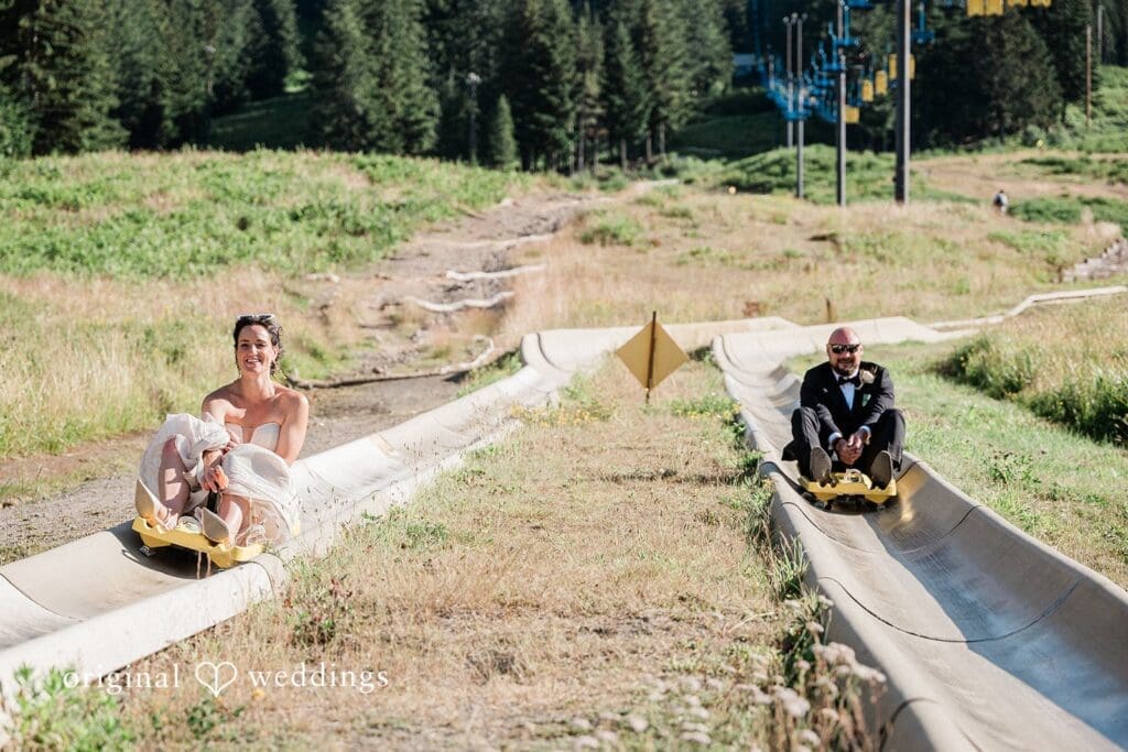 Mt. Hood Skibowl Wedding // Victoria & Tyler -