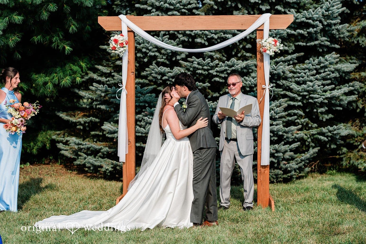 Wisconsin Backyard Wedding // Christopher & Kelli -