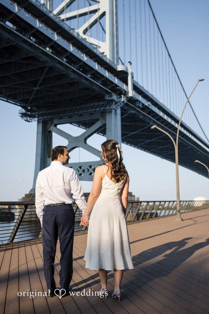 Race Street Pier Engagement // Madalyn & Vincent -