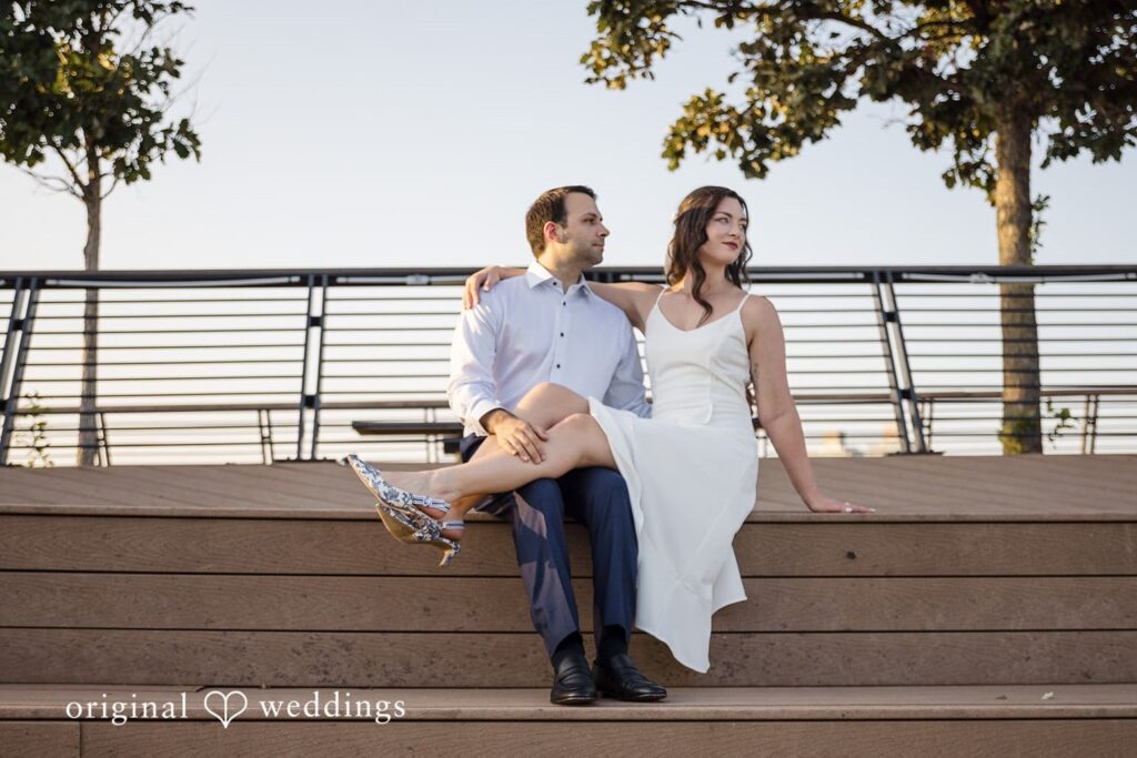Race Street Pier Engagement // Madalyn & Vincent -