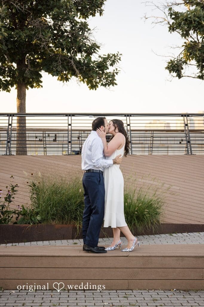 Race Street Pier Engagement // Madalyn & Vincent -