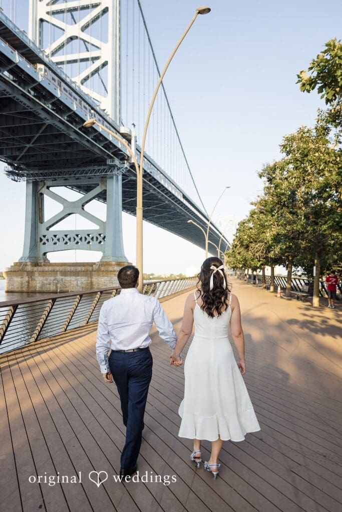 Race Street Pier Engagement // Madalyn & Vincent -