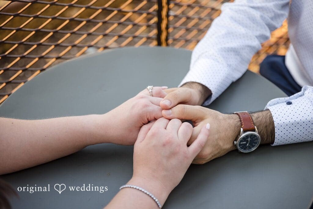 Race Street Pier Engagement // Madalyn & Vincent -