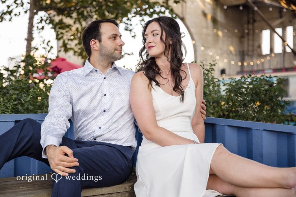 Race Street Pier Engagement // Madalyn & Vincent -
