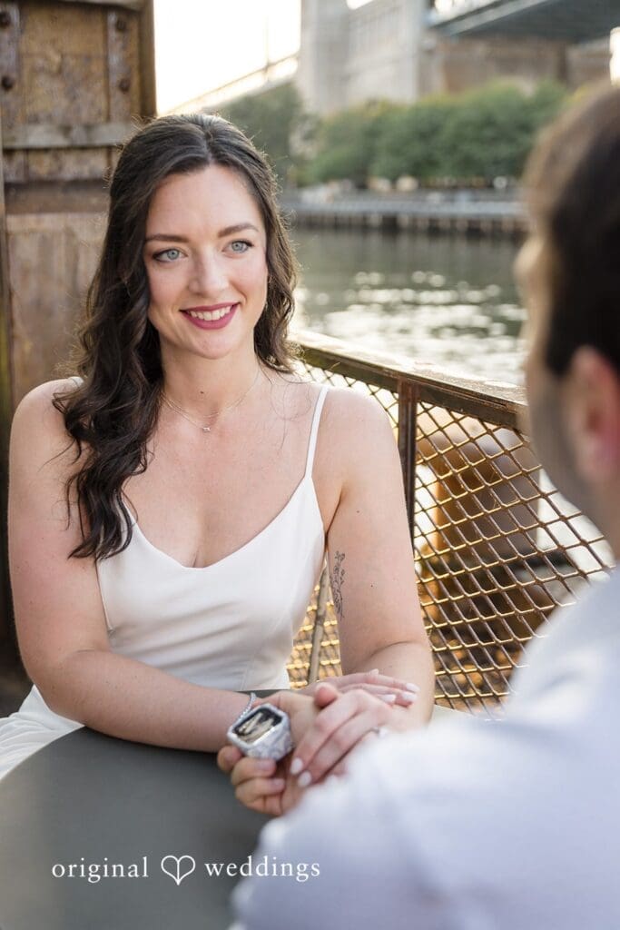 Race Street Pier Engagement // Madalyn & Vincent -