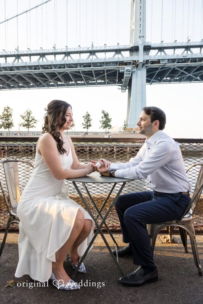 Race Street Pier Engagement // Madalyn & Vincent -