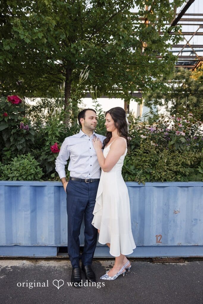 Race Street Pier Engagement // Madalyn & Vincent -