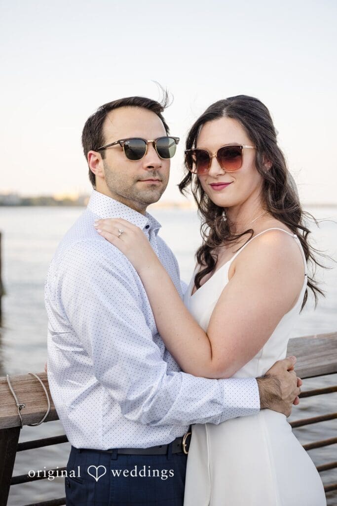 Race Street Pier Engagement // Madalyn & Vincent -