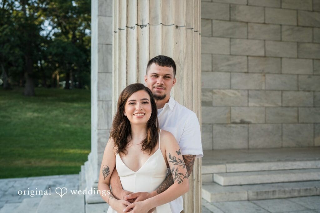 Emily + Angelo Roger Williams Park Engagement // Emily & Angelo -