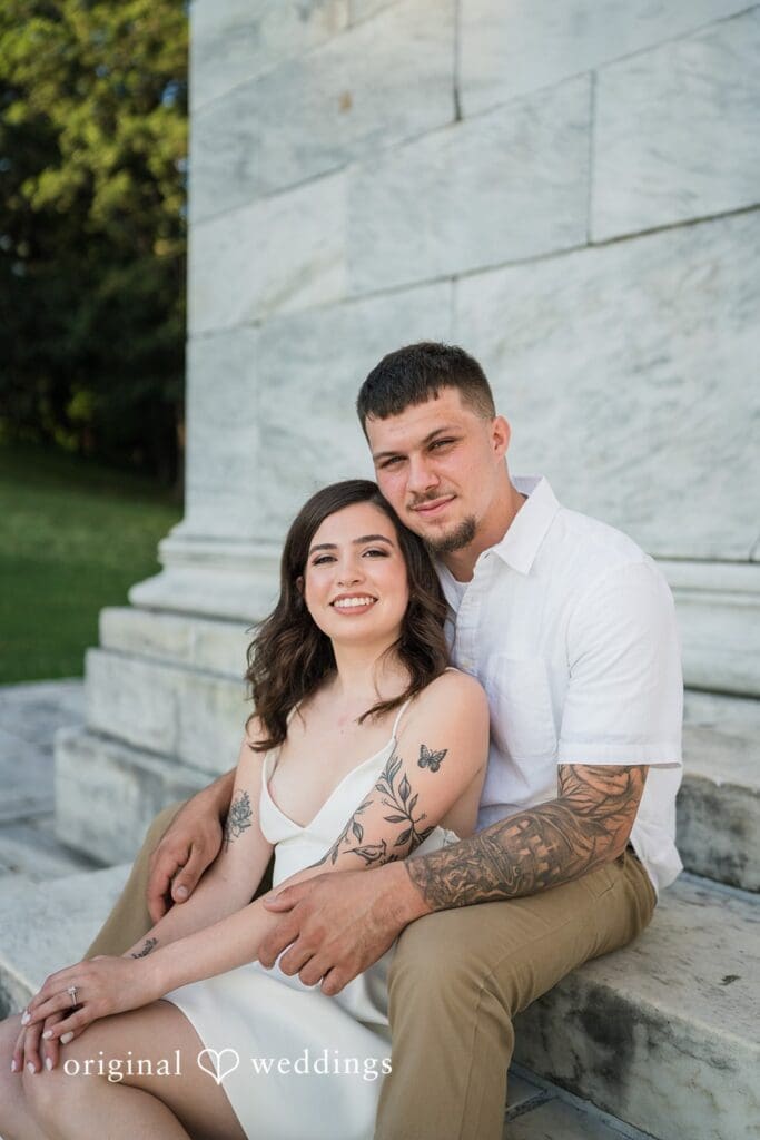 Emily + Angelo Roger Williams Park Engagement // Emily & Angelo -