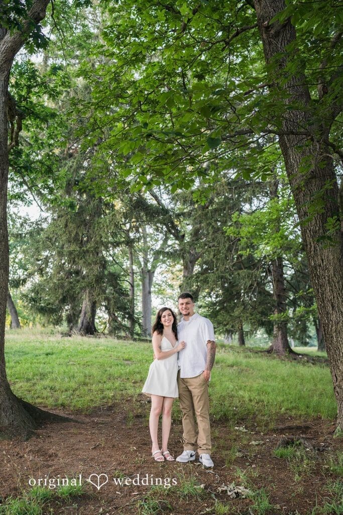 Emily + Angelo Roger Williams Park Engagement // Emily & Angelo -
