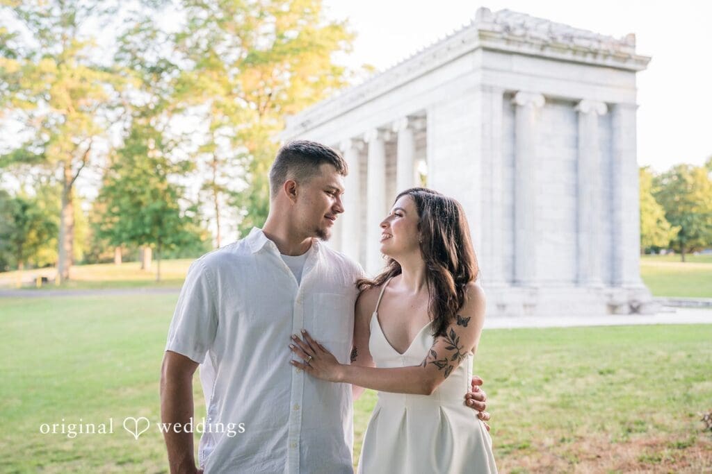 Emily + Angelo Roger Williams Park Engagement // Emily & Angelo -