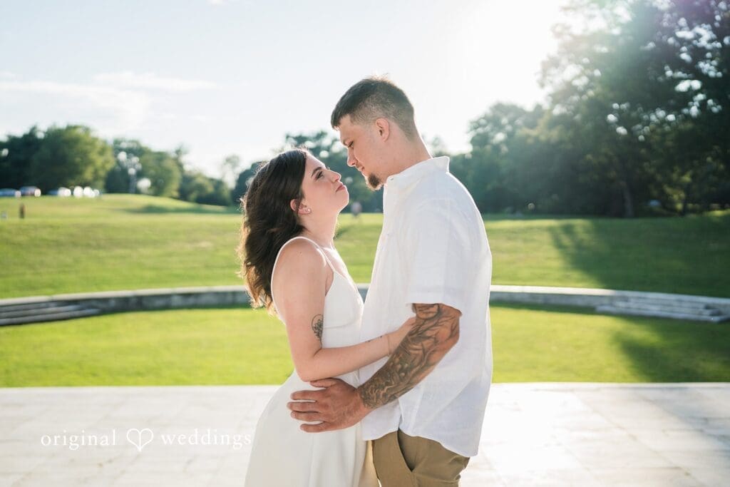 Emily + Angelo Roger Williams Park Engagement // Emily & Angelo -