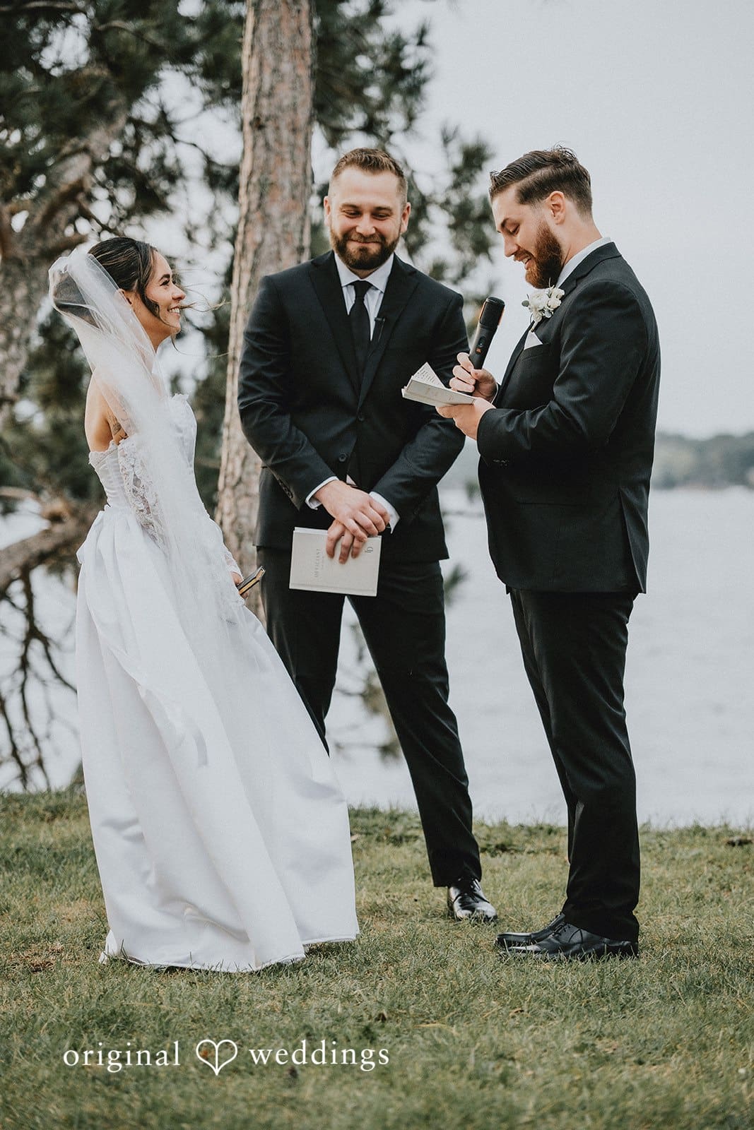 Spooner Lake Island Oasis Wedding // Maliya & Alexander -