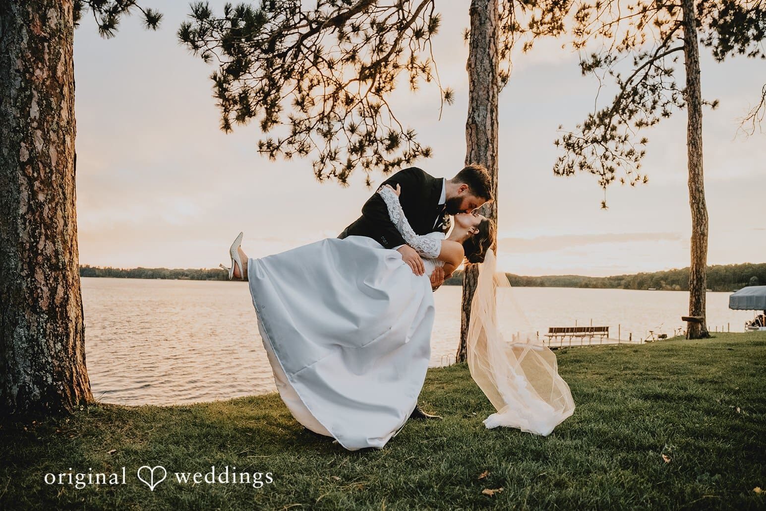 Spooner Lake Island Oasis Wedding