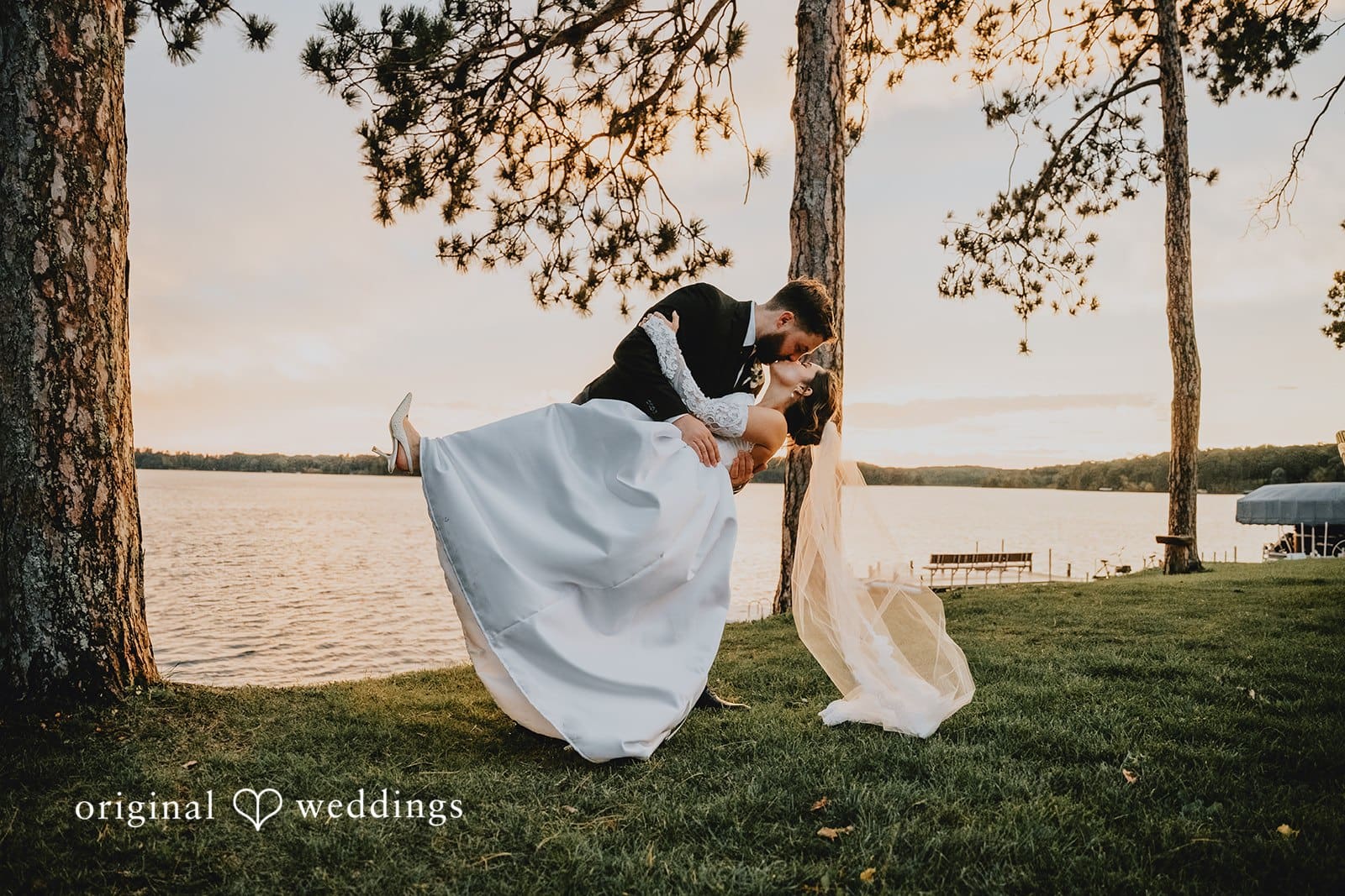 Spooner Lake Island Oasis Wedding // Maliya & Alexander -