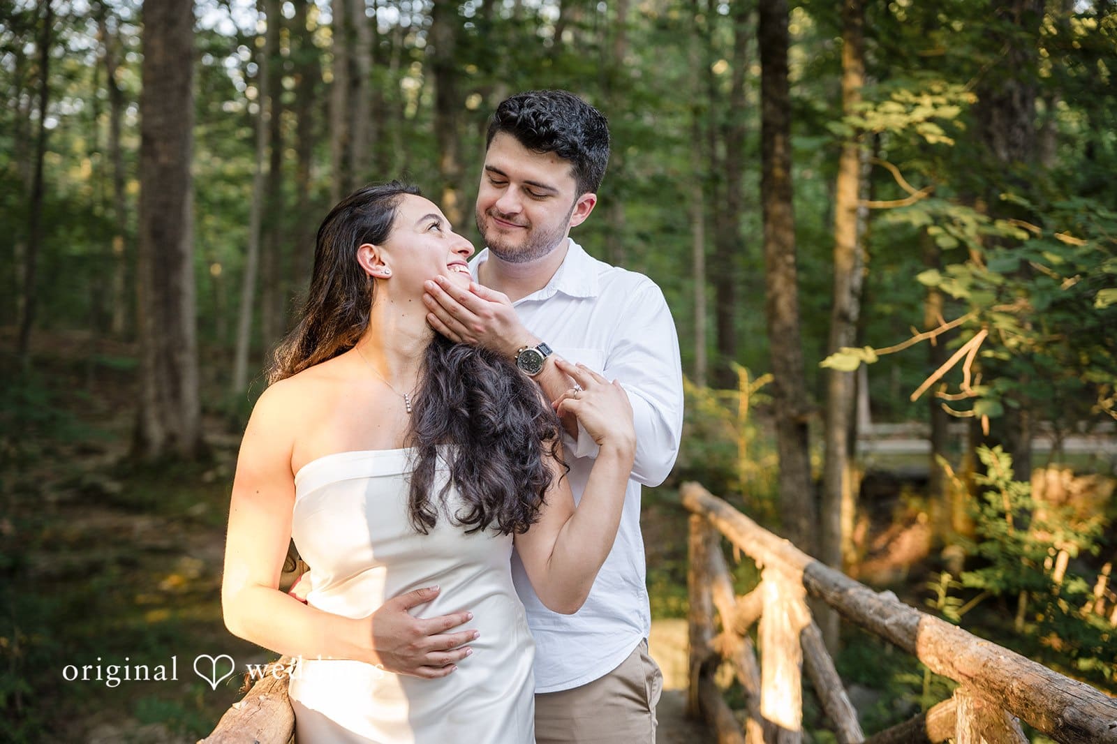 Stamford Bartlett Arboretum & Gardens Engagement // Chloe & Brandon -
