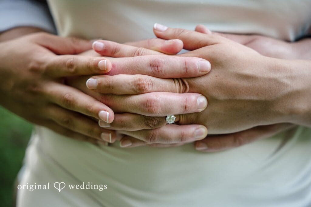 Stamford Bartlett Arboretum & Gardens Engagement // Chloe & Brandon -