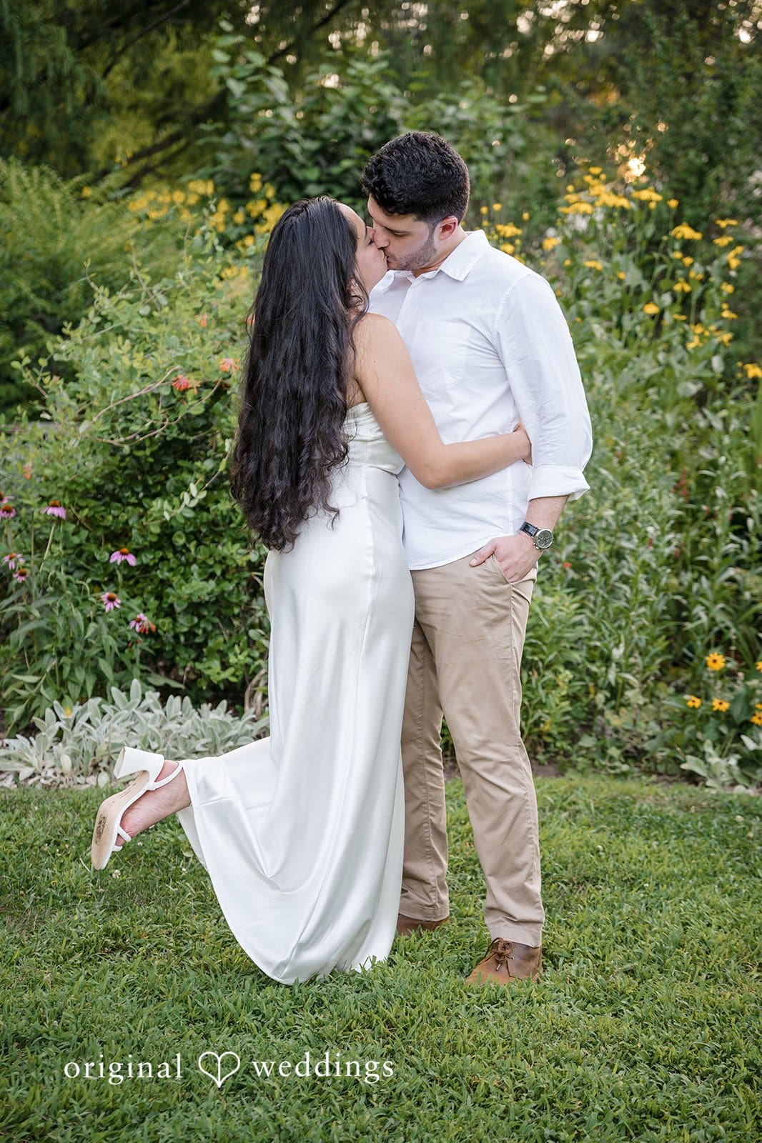 Stamford Bartlett Arboretum & Gardens Engagement // Chloe & Brandon -