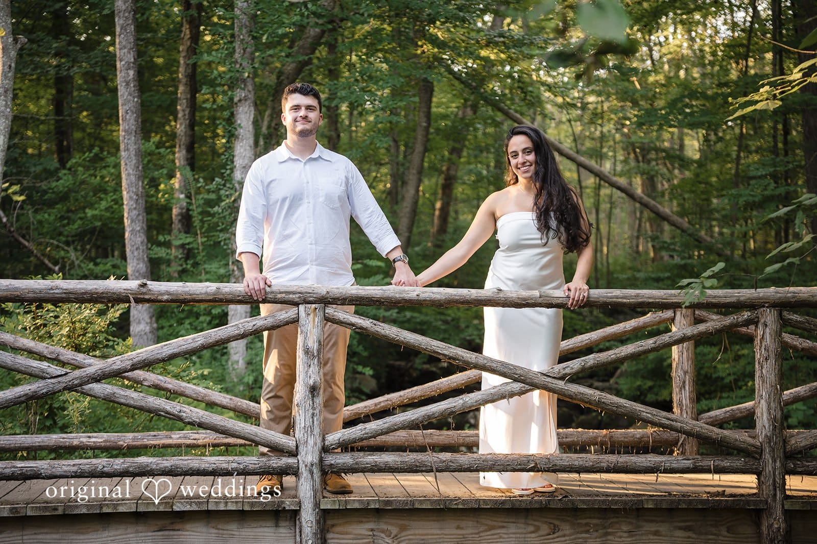 Stamford Bartlett Arboretum & Gardens Engagement // Chloe & Brandon -