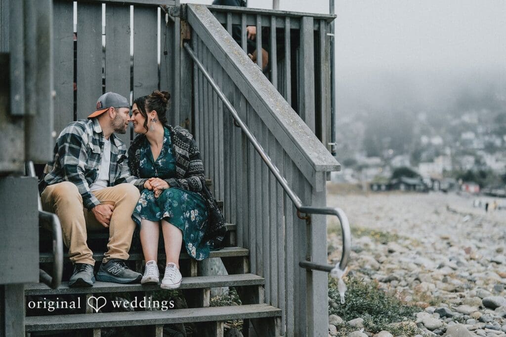 The Linda Mar Taco Bell engagement photography by San Francisco Wedding Photography & Videography, one of the 24 Best Places for Engagement Photos in San Francisco