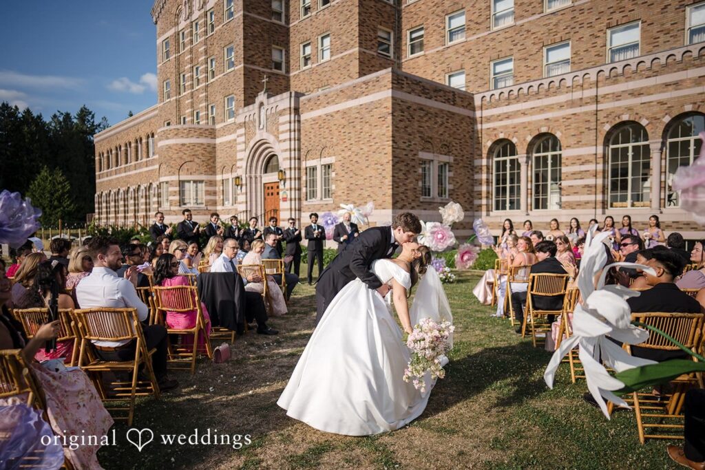 The Lodge at St. Edward Park Wedding