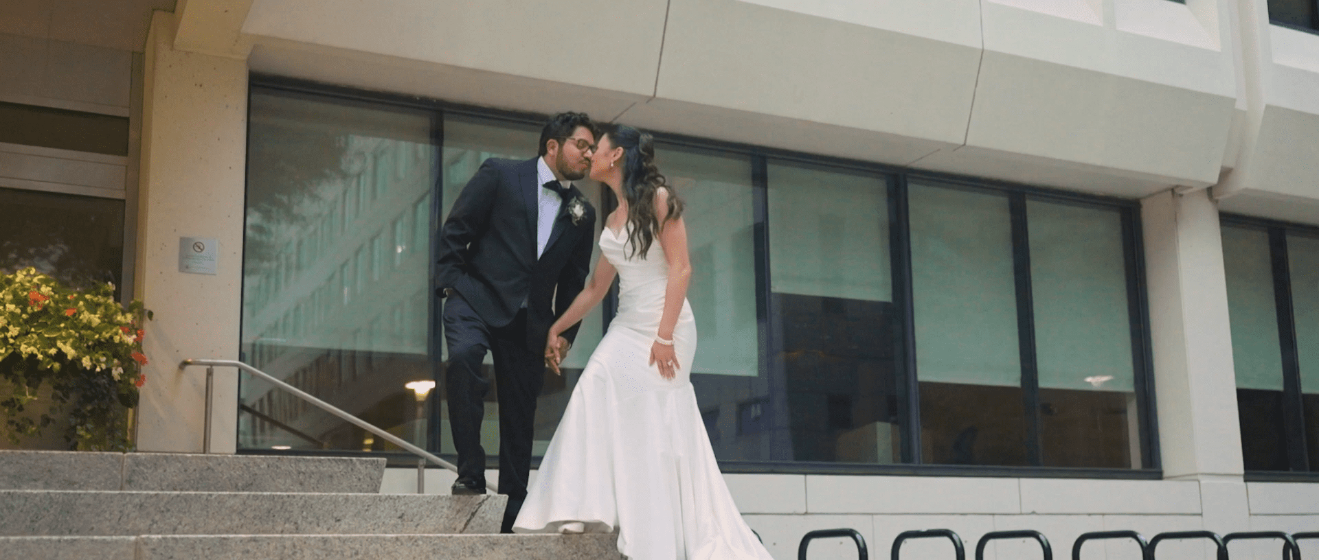 Catalyst Restaurant Wedding Video // Caroline & Mario -