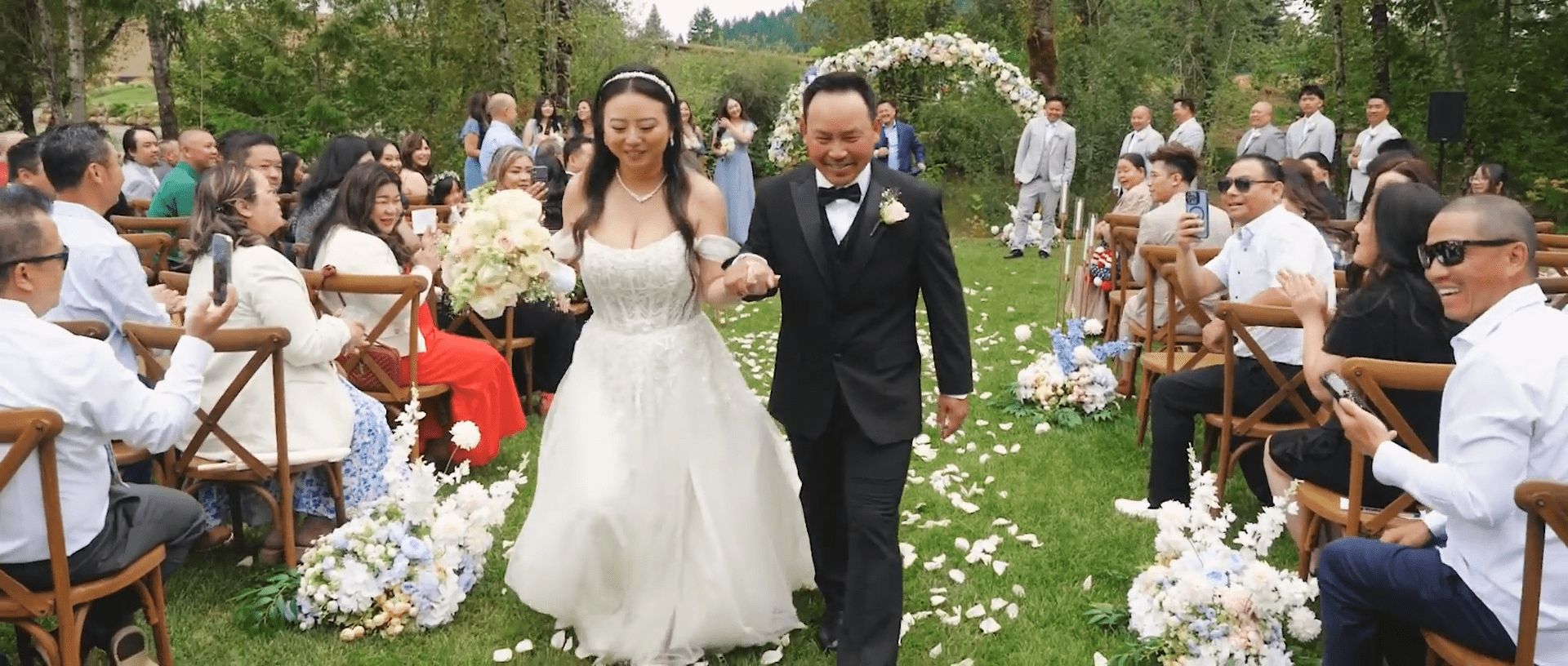 Mount Hood Center Wedding Video // Linda & San -